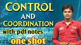 Control and Coordination one shot ।। class 10th Science chapter 6 ।। class 10th Biology chapter 2 [upl. by Mayfield550]