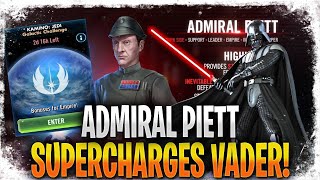 Admiral Piett Supercharges Vader  Easy Kamino Galactic Challenge Win [upl. by Karrah]