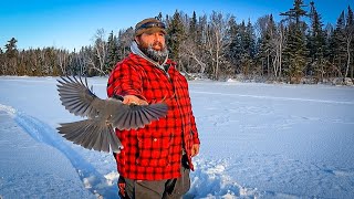 8 DAYS BELOW ZERO Moosehead Lake Ice Fishing and Winter Camping Day 3 [upl. by Berget]