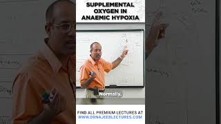 Supplemental Oxygen In Anaemic Hypoxia drnajeeb drnajeeblectures shortvideo [upl. by Nahtanohj]