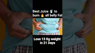 Best Juice to burn belly fat in one month Fitness Kinetics [upl. by Perusse]