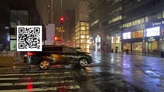 New York City Live Manhattan Extreme Rain Storm ⛈ [upl. by Daggna]