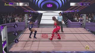 WWE 2K24 Taylor Pierce Vs Dominique  WWSTKOA Hardcore Match [upl. by Niassuh]