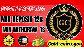 GOLD COIN is a decentralized blockchain with smart contract functions is the native cryptocurrency [upl. by Ras]