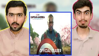 Captain America Brave New World  Official Hindi Teaser  Reaction  In Cinemas February 14 2025 [upl. by Enirhtak901]