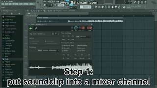 TUTORIAL How to make a loud distorted Soundclip in FL Studio [upl. by Bergin170]