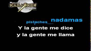 Banda MS CACAHUATES PISTACHES karaoke [upl. by Heidy]