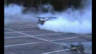 Porsche 928 supercharged burnout [upl. by Bernadette733]