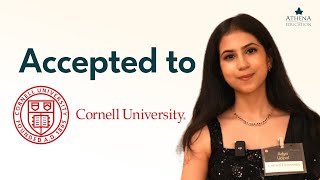 This student got into Cornell Dartmouth JHU Williams Imperial UCL and UCLA [upl. by Lesab]