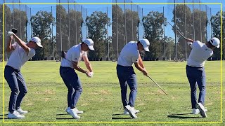 Down The Line Swing Sequence Of Collin Morikawa [upl. by Heman]