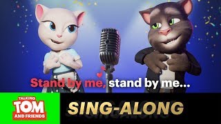 🎵 Stand By Me 🎵 Talking Tom and Talking Angela Karaoke [upl. by Gronseth]