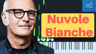 Nuvole Bianche  piano tutorial Ludovico Einaudi [upl. by Federica]