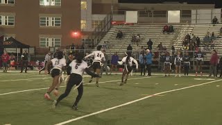 Clarksburg High School Coyotes became the first ever champions of Girls flag football in Montgomery [upl. by Bonne]