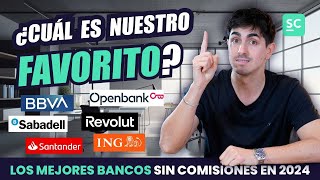 TOP 10 MEJORES BANCOS Sin Comisiones en 2024  Mejora tus finanzas con nuestro RANKING💰 [upl. by Tremain]