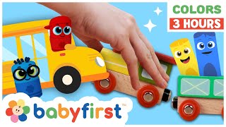 Toddler Learning Video  COLOR CREW  Songs Magic Toys amp More  Full Compilation  BabyFirst TV [upl. by Angelle]