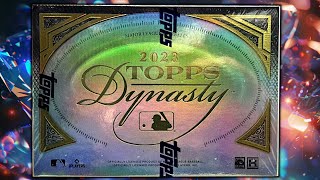 NEW RELEASE 2023 TOPPS DYNASTY BASEBALL CARDS MIXERS [upl. by Ereveneug]