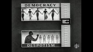 Democracy Vs Despotism 1946  as seen in Michael Moores Fahrenheit 119 [upl. by Dressler]