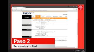 Soporte Claro ¿Cómo configurar ru red inalámbrica con el Modem Eltel 5300 [upl. by Elahcar]
