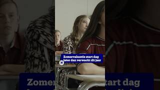 De zomervakantie begint dit schooljaar een dag later dan verwacht [upl. by Mide]