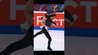 Elizaveta Khudaiberdieva amp Egor Bazin 🖤 figureskating icedance iceskating dance sports edit [upl. by Uyerta]