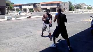 Segin Brownboxer vs Drestreet fighter [upl. by Garnett]