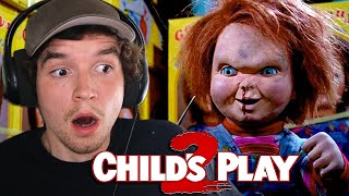 CHILD’S PLAY 2 1990 MOVIE REACTION  FIRST TIME WATCHING Is It Better Than The First [upl. by Lirbaj]