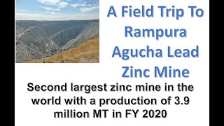 A Field Trip To Rampura Agucha Lead Zinc Mine [upl. by Merriam]