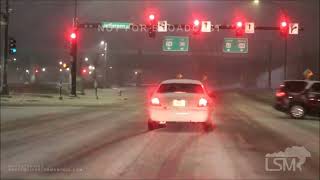 01092024 Waterloo Iowa  Historic Winter Storm [upl. by Nnyltak]