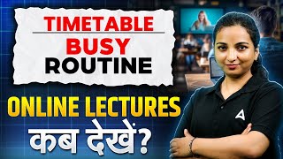 ये लो 12 घंटे पढ़ने का Effective Time Table🔥  एक Student की दिनचर्या कैसी हो  Vibhuti Maam [upl. by Cioffred]