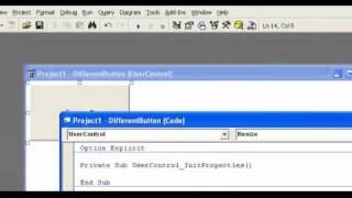 Video 26 VB 6 Programming Creating Your Own User Control And Propertry Part 1 [upl. by Nnaarual788]