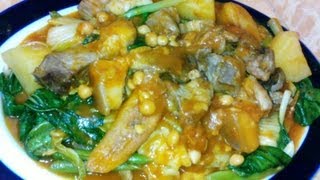 POCHERO  Philippines Style Recipes pork pochero in filipino style [upl. by Lemart]