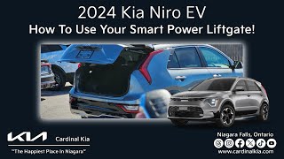 2024 Kia Niro EV  How To Use Your Smart Power Liftgate [upl. by Eseryt]