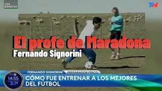 Fernando Signorini el histórico preparador físico de Diego Maradona y de la selección Argentina [upl. by Bronson]