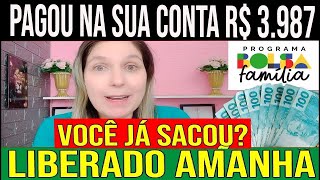 💰CAIU NA SUA CONTA R 3987 DO BOLSA FAMÍLIA AMANHÃ DIA 16 NOVEMBRO PAGAMENTO LIBERADO PRA SACAR JÁ [upl. by Ashby376]