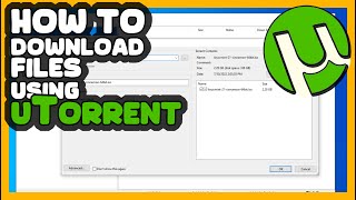 ✅ How to download files using uTorrent [upl. by Naiva]