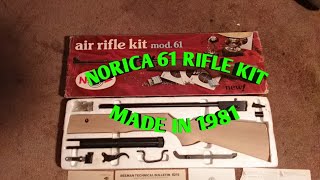 Norica 61 rifle kit made in 1981 [upl. by Erna]