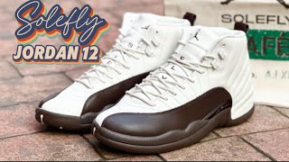 UPCOMING Jordan 12 Solefly Quality check review amp on foot 🔥 [upl. by Tobin]