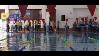 18th Moon School Olympic Swimming Event 25×4 IM Best Performance [upl. by Manbahs]