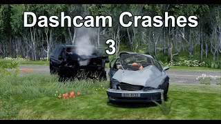 Dashcam Crashes 3  BeamNGdrive [upl. by Vey]