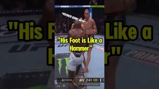 Izzy quotWHY Pereiras Leg Kicks are LETHALquot 😱 israeladesanya alexpereira ufc307 [upl. by Colinson]