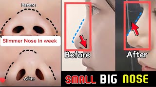 SLIM NOSE FAT IN 10 DAY  BEST KOREA EXERCISE FOR BEAUTY NATURAL [upl. by Hpsoj401]