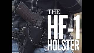 Custom Leather Holster  The HF1 [upl. by Ynnam]