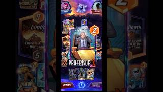 Is Prof X the best counter to modok hela  Adapting to opponent is 🔑to winning MarvelSnap Shorts [upl. by Amahs]