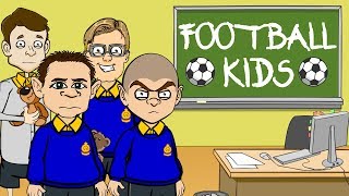 🚸FOOTBALLERS  MANAGERS AS KIDS🚸 Top Eleven Careers Day Parody [upl. by Erskine]