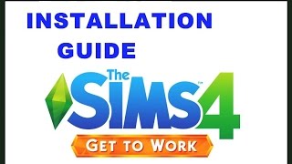 The sims4 Installing get to work expansion non Origin [upl. by Kliber637]