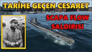 Scapa flow saldırısı ve Royal Oakun batırılışı tarih history [upl. by Esimaj]