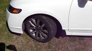 2008 Honda Civic Si Noise when Turning Wheels [upl. by Nrek236]