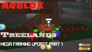 Roblox TreeLands UPDATE GAMEPLAY PART 1 Farming Codes and Vehicles [upl. by Anh]