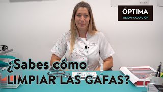 ¿Sabes cómo limpiar las gafas [upl. by Oram213]