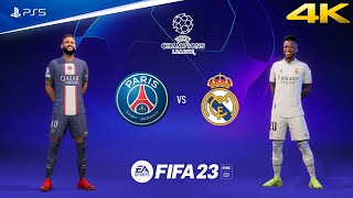 FIFA 23  PSG vs Real Madrid  UEFA Champions League Final  PS5™ 4K60fps [upl. by Lubeck]